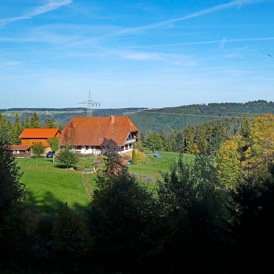 Herbst über Ramstein Purpen und Reute in Tennenbronn