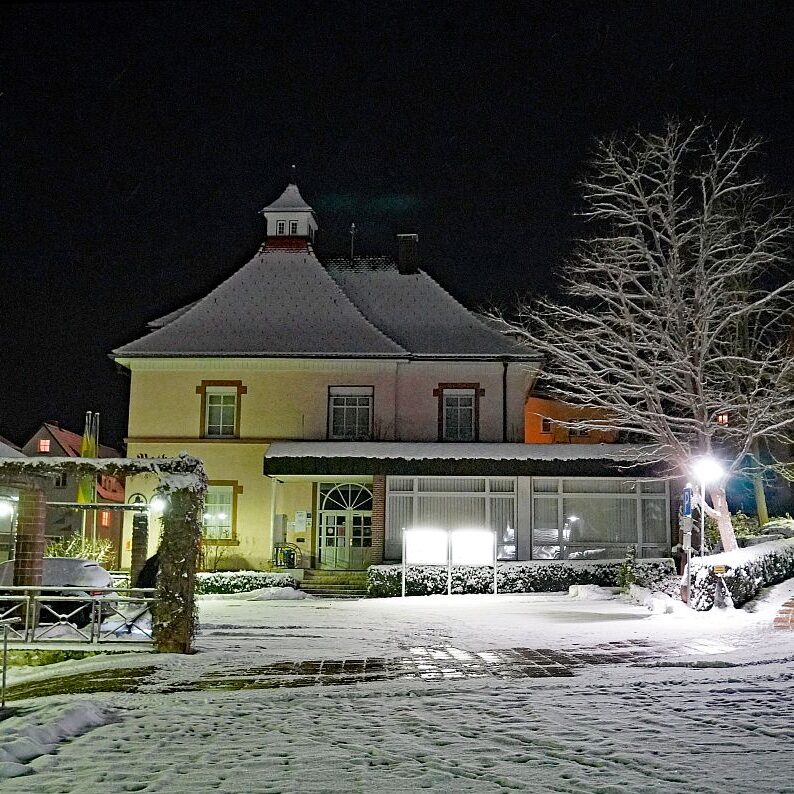 Schnee in Tennenbronn am 3 Advent 7
