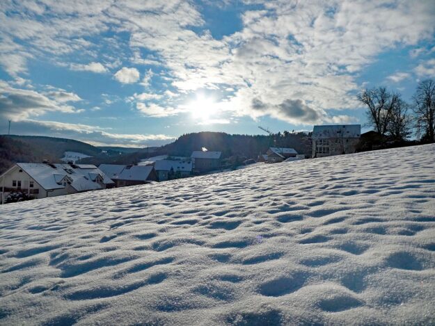 Winter auf dem Berg in Tennenbron 3