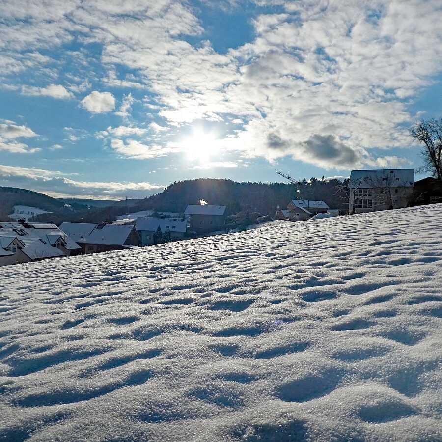 Winter auf dem Berg in Tennenbron 3