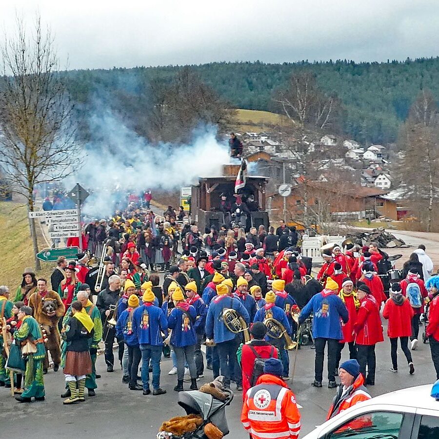 Fasnet Umzug 2023 Tennenbronn Drumherum 04