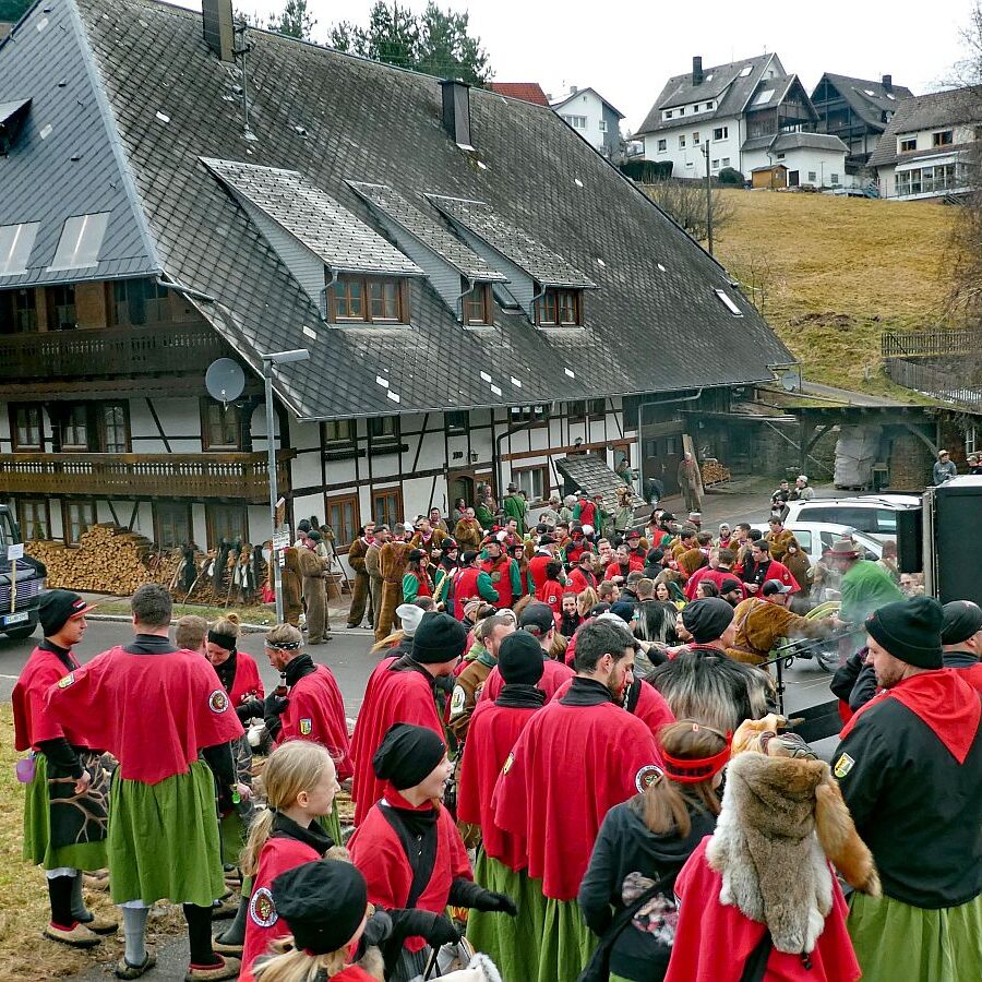 Fasnet Umzug 2023 Tennenbronn Drumherum 05
