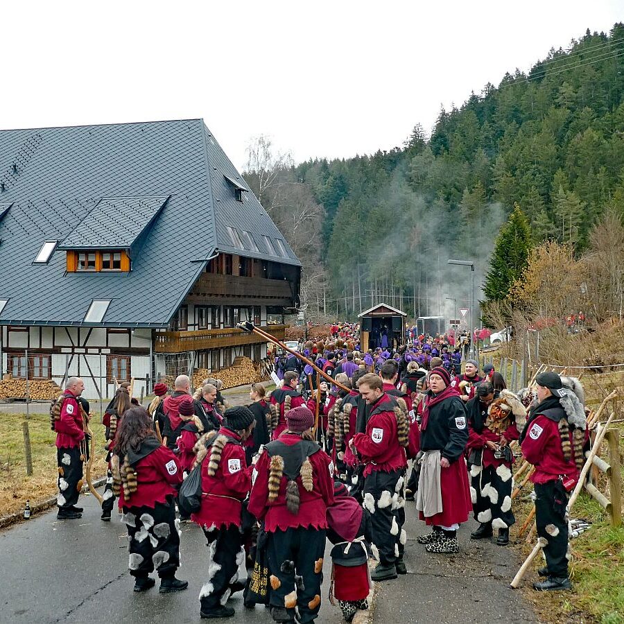 Fasnet Umzug 2023 Tennenbronn Drumherum 06