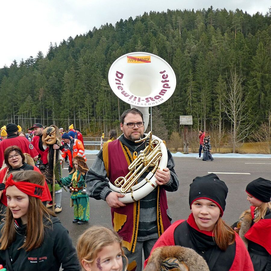 Fasnet Umzug 2023 Tennenbronn Drumherum 07