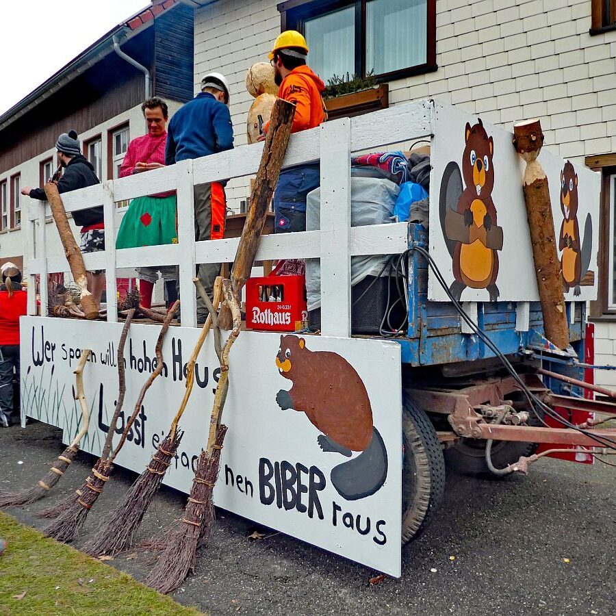 Fasnet Umzug 2023 Tennenbronn Eichbacher Biber 01
