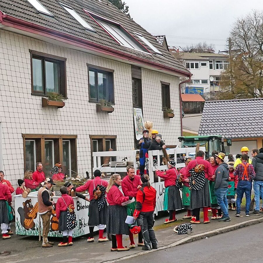 Fasnet Umzug 2023 Tennenbronn Eichbacher Biber 05