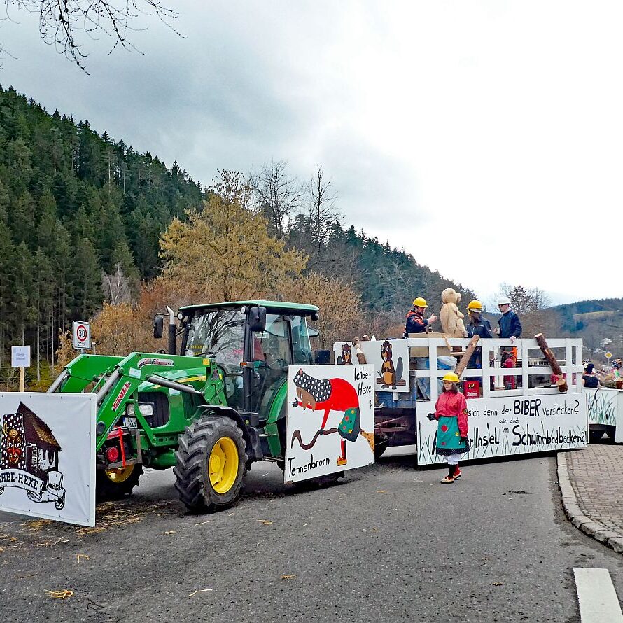 Fasnet Umzug 2023 Tennenbronn Eichbacher Biber 08