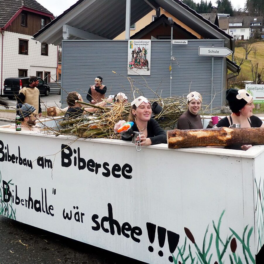 Fasnet Umzug 2023 Tennenbronn Eichbacher Biber 10