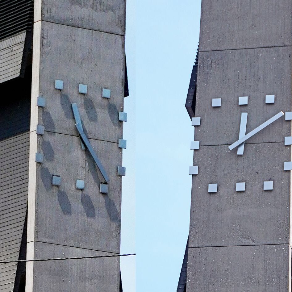 Kirchturmuhren Katholische Kirche 1