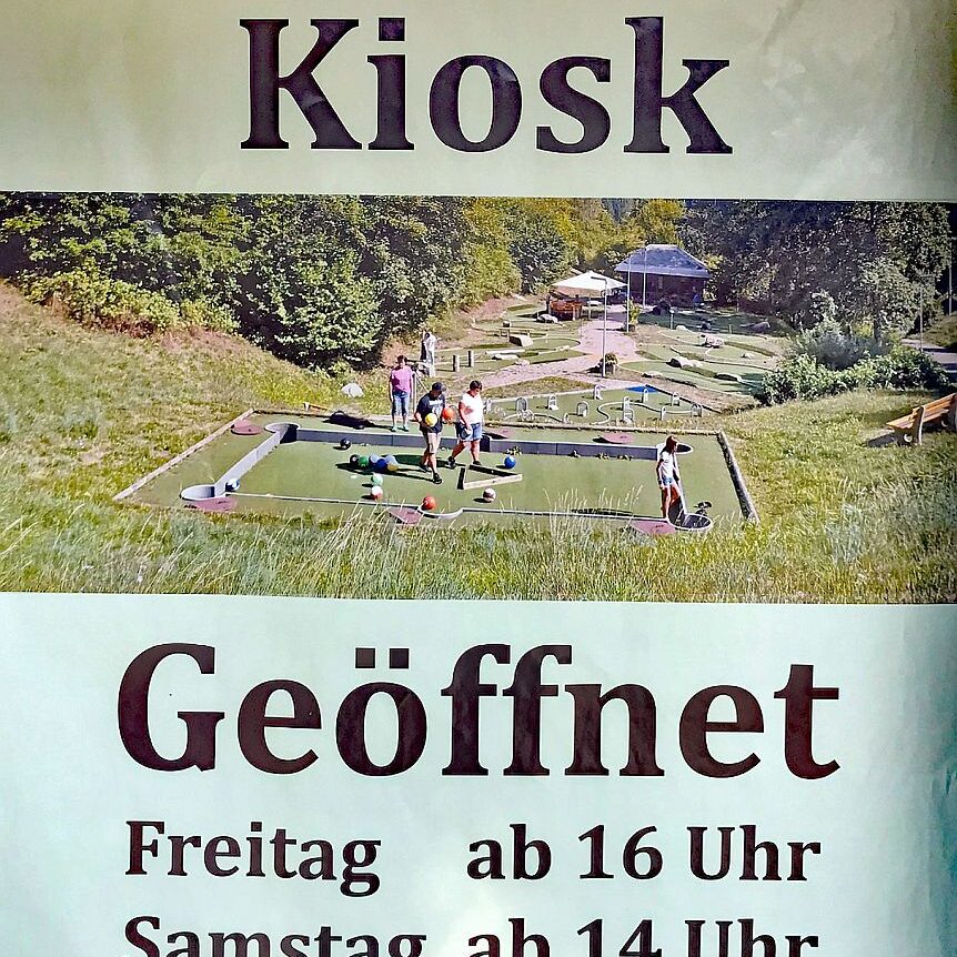 Spiellandschaft Minigolf Kiosk Tennenbronn 12