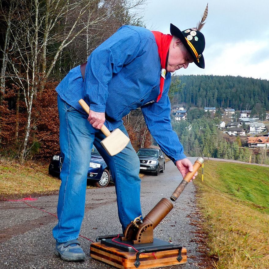 Böllerschützen Tennenbronn 2024 Neujahr 05