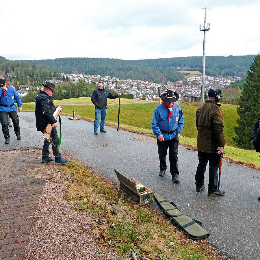 Böllerschützen Tennenbronn 2024 Neujahr 07