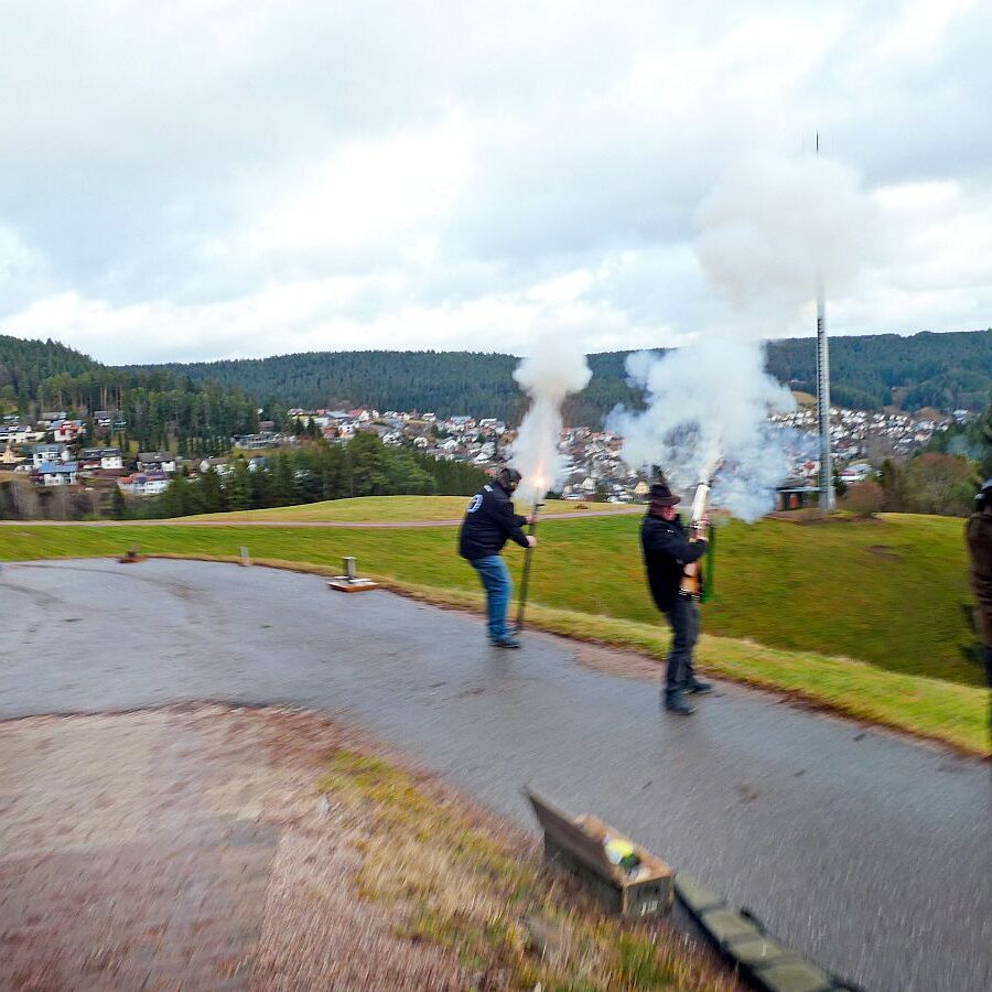 Böllerschützen Tennenbronn 2024 Neujahr 08