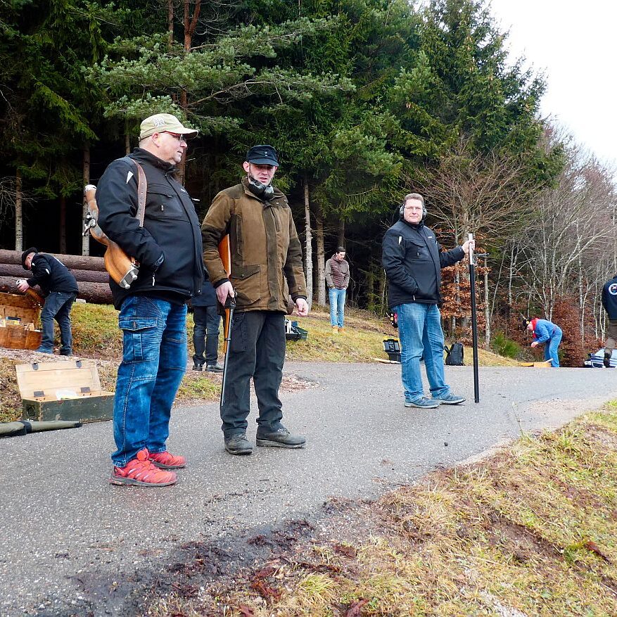 Böllerschützen Tennenbronn 2024 Neujahr 09