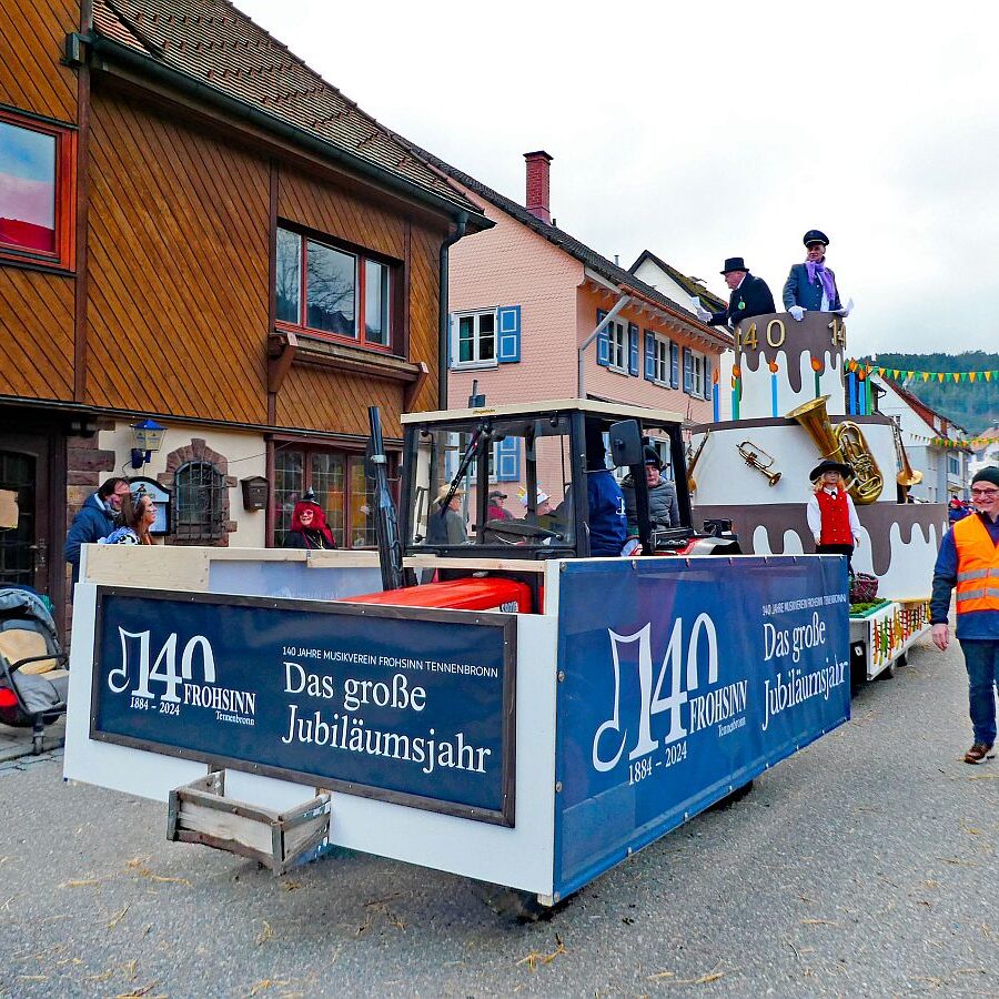 Umzug Fasnet 2024 Tennenbronn 22
