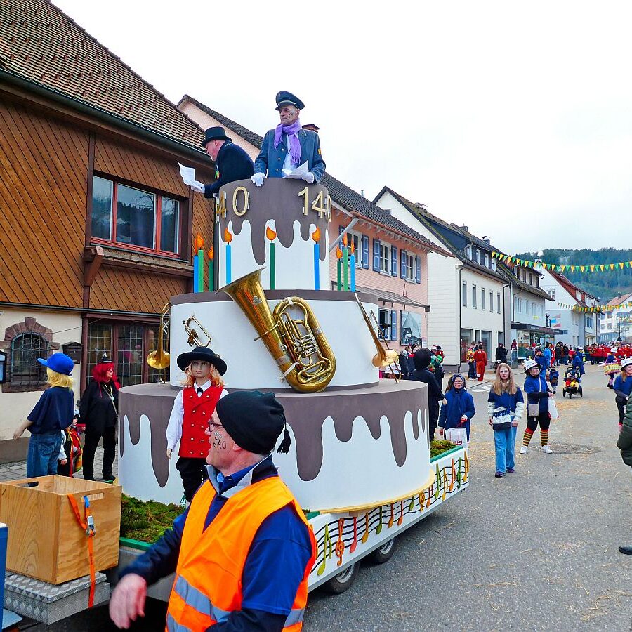 Umzug Fasnet 2024 Tennenbronn 23