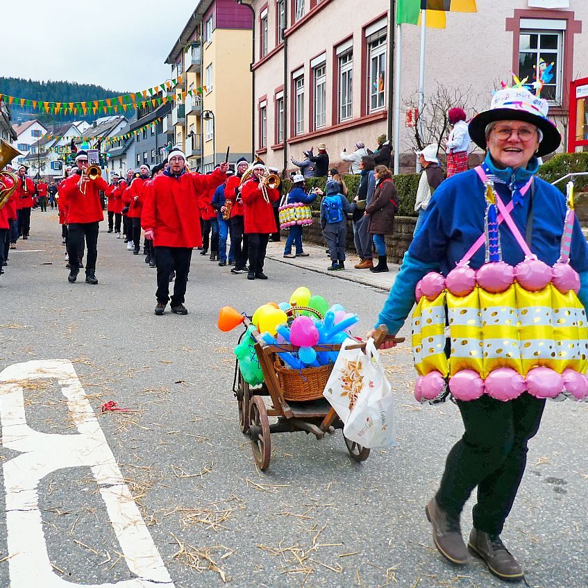 Umzug Fasnet 2024 Tennenbronn 25