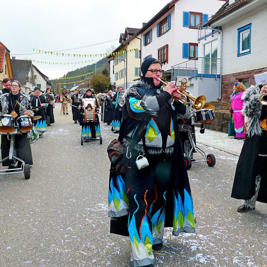 Umzug Fasnet 2024 Tennenbronn 41