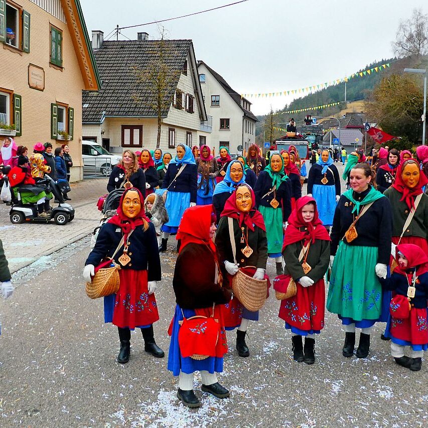 Umzug Fasnet 2024 Tennenbronn 45