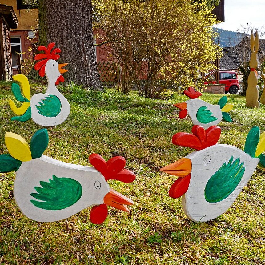 Osterschmuckt Löwen 05