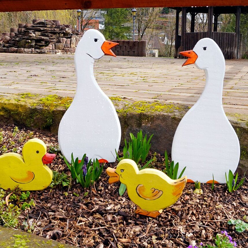 Osterschmuckt Löwen 07