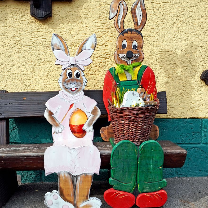 Osterschmuckt Löwen 09