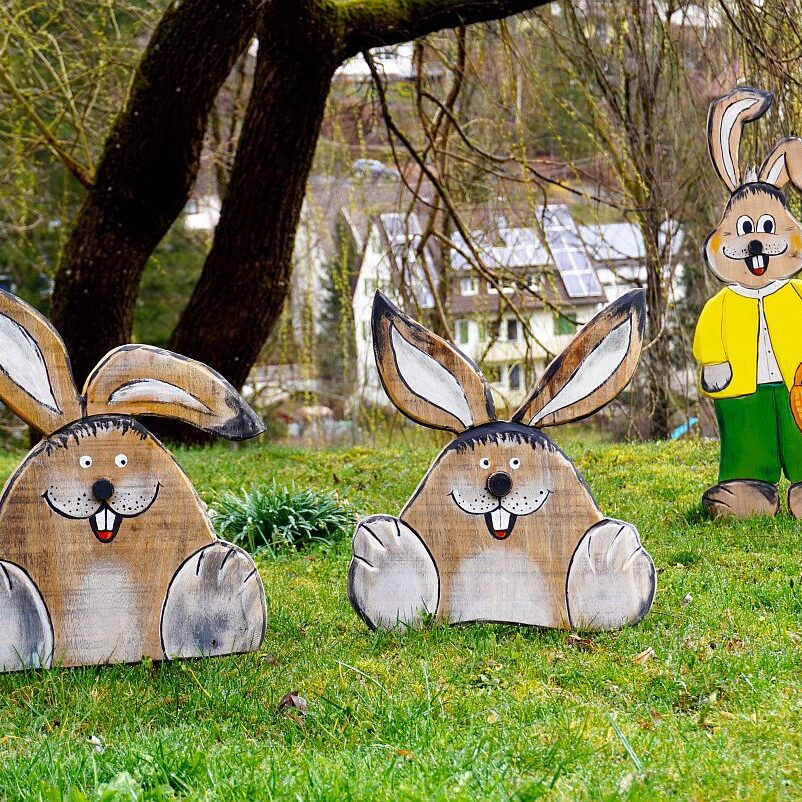 Osterschmuckt Löwen 10