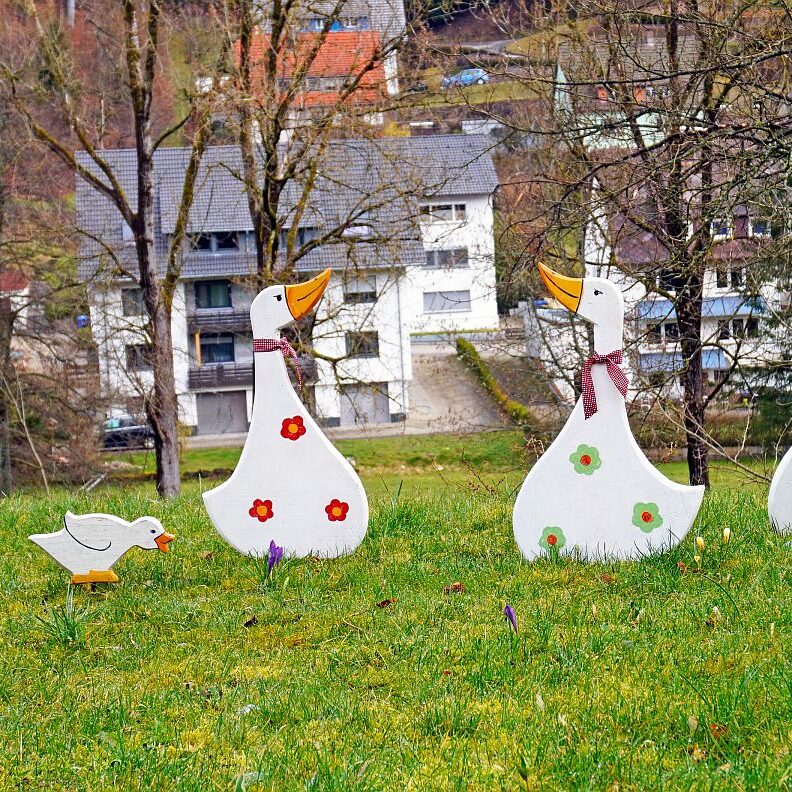 Osterschmuckt Löwen 12