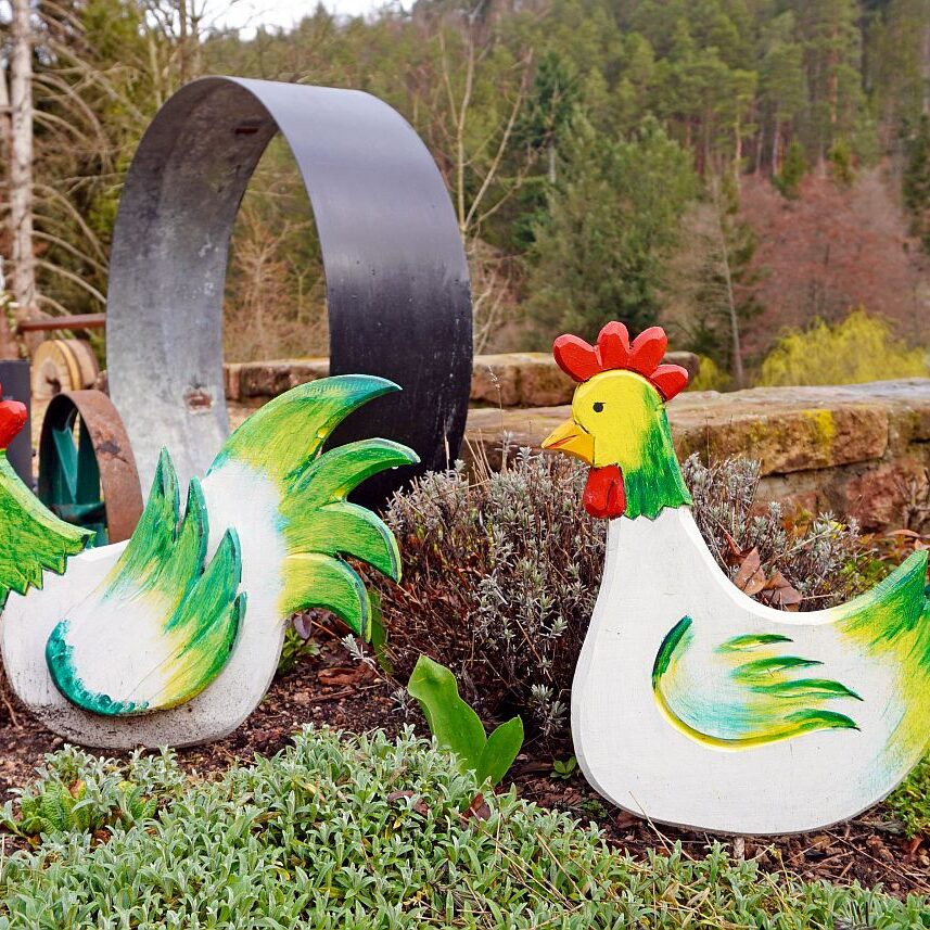 Osterschmuckt Löwen 13