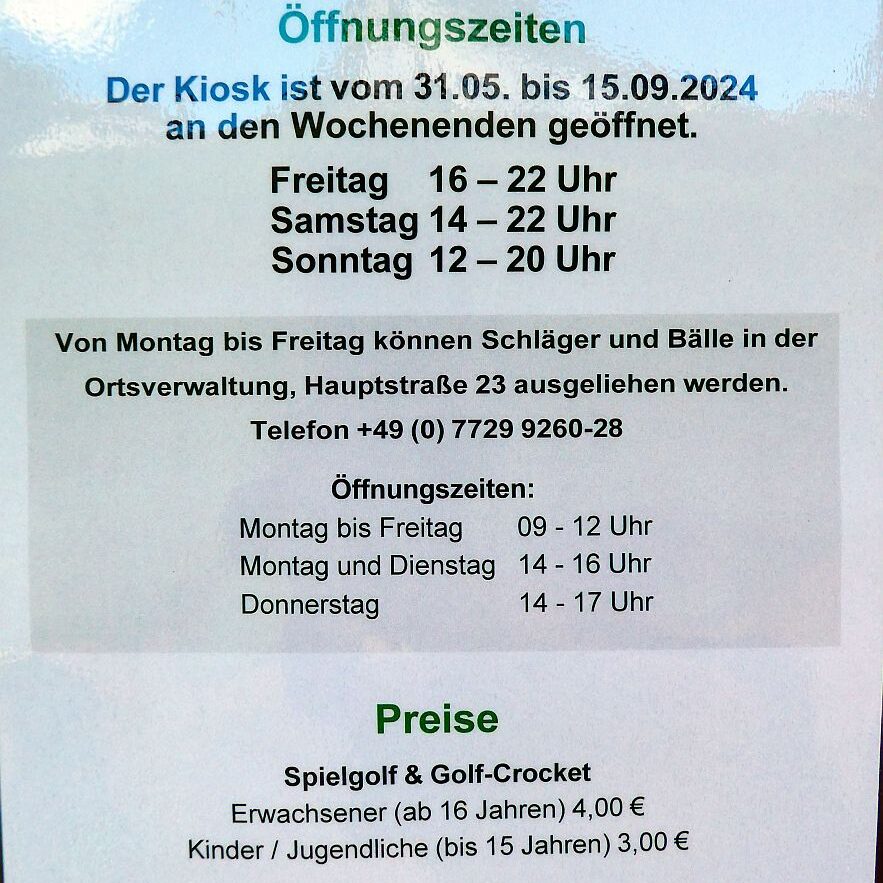 Minigolf Spielelandschaft 08