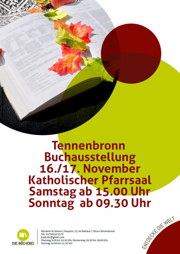 20241026 Buchausstellung Buch aufgeschlagen