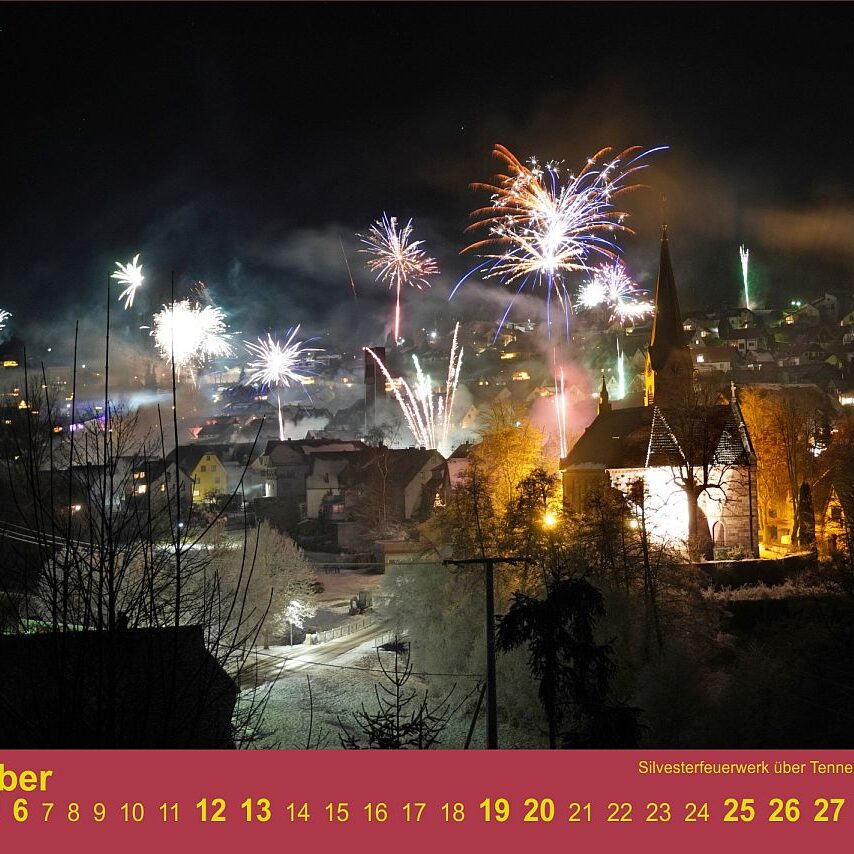 12 Silvesterfeuerwerk
