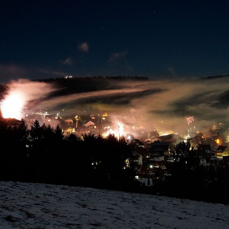 Silvester Feuerwerk 09