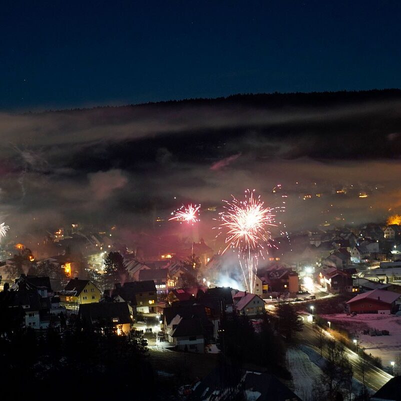 Silvester Feuerwerk 10