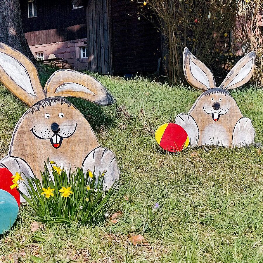 Osterschmuck in Tennenbronn 02