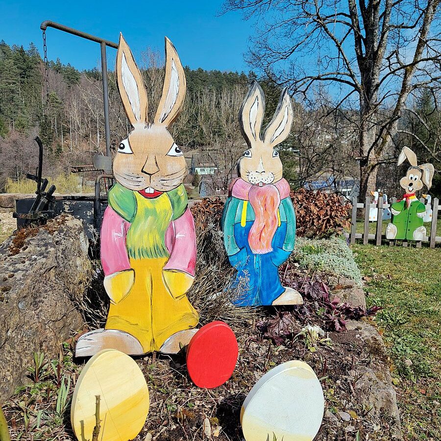 Osterschmuck in Tennenbronn 06