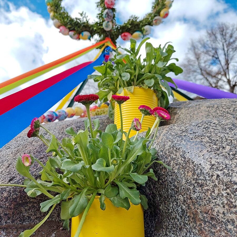 Osterschmuck in Tennenbronn 12