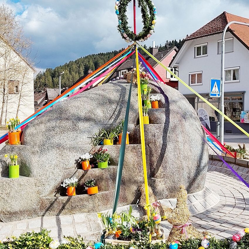 Osterschmuck in Tennenbronn 14